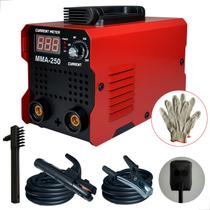 Maquina de solda Profissional Inversora 120a Eletrodo portátil visor digital 220v