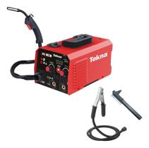 Máquina de Solda Tekna Inverter Weld Sem Gás TW130I-MIG MMA 120A 220V Máquina de Solda Tekna Inverter Weld Sem Gás TW130I-MIG MMA 120A 220V