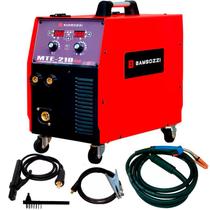 Máquina de Solda TIG / MIG / Eletrodo Multiprocesso MTE 210 Plus Bivolt BAMBOZZI Máquina de Solda TIG / MIG / Eletrodo Multiprocesso MTE 210 Plus Bivolt BAMBOZZI