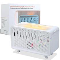 Máquina de som 3 em 1 com umidificador de luz noturna White Noise Máquina de som 3 em 1 com umidificador de luz noturna White Noise