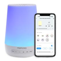 Máquina de Som Momcozy com Ruído Branco e Luz Noturna para Bebê Máquina de Som Momcozy com Ruído Branco e Luz Noturna para Bebê
