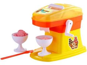 Máquina de Sorvete de Brinquedo Faz de Conta - Gelateria Ta Te Ti com Acessórios