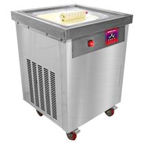 Máquina de Sorvete de Chapa 1300w Ice Cream Roll - NMSC2