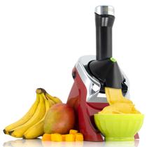 Máquina de Sorvete Frozen Fruit Yonanas 988RD Deluxe Vermelha