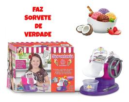 Máquina De Sorvete Sorveteria Infantil Com Receitas - Lugo