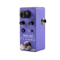 Máquina de tambor Looper Pedal FLAMMA FC01 2 em 1 com 16 ranhuras de tambor