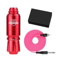 Máquina De Tatuagem Caneta Wireless Mini Rocket B2 Com Motor E Interface RCA Kit Para Tatuadores
