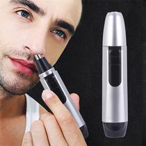 Máquina de Tirar Pelos Nariz Ouvido Barbeador Portátil Acessório de Estética Masculina Luxo