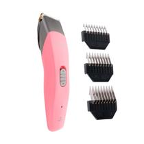 Máquina de Tosa Bivolt MO3 Rosa Adaptador de Aço Propetz Máquina de Tosa Bivolt MO3 Rosa Adaptador de Aço Propetz