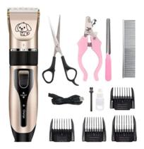 Máquina De Tosa Cachorro Gato Pet Dog Hair Clipper Sem Fio - Tosarpet