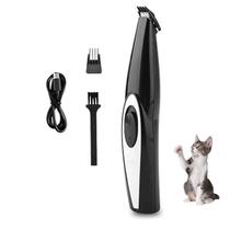 Maquina de Tosa de Pata Orelha Cao Cachorro Gato Aparador de Pelo Sem Fio Animal de Estimaçao Silencioso Seguro