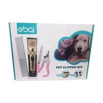 Máquina De Tosa Para Cães Com Pente Lixa E Cortador De Unhas
