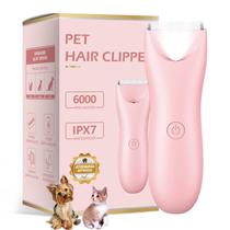 Máquina de tosa para cães Grimgrow com luz LED, à prova dágua e sem fio