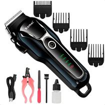 Máquina De Tosa Pet Profissional Kemei Km1991 Bivolt Máquina De Tosa Pet Profissional Kemei Km1991 Bivolt