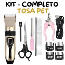 Máquina de Tosa Premium para Pets Cortador Silencioso e Eficiente