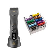 Máquina de Tosa PRO7 Propetz + Adaptadores Pentes Lâminas Aço Banho Tosa Original