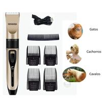 Máquina De Tosa Profissional P/ Pets Gatos e Cachorros