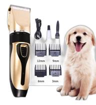 Máquina de Tosa Recarregável para Pet, Sem Fio - 3W