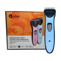 Máquina De Tosar Aiker Ag-097 Recarregável Para Cães - ul