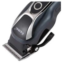 Máquina De Tosar Cães E Gatos Kit Profissional Sem Fio Kemei 1991