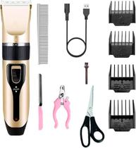 Maquina de Tosar Profissional Pet Cães e Gatos Sem Fio Ideal para Retoques Maquina de Tosar Profissional Pet Cães e Gatos Sem Fio Ideal para Retoques