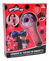 Maquina De Trança Mágica Ladybug Miraculous Polibrinq Mklb52