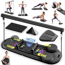 Máquina de treino Pilates Reformer Coriardo Foldable Core preta