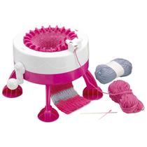 Máquina De Tricô Infantil Criativa Dm Toys Com Acessórios