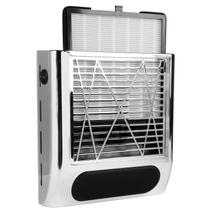 Máquina de vácuo com coletor de pó para unhas CoFashion 80W Silver Máquina de vácuo com coletor de pó para unhas CoFashion 80W Silver