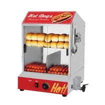 Máquina de vaporizar cachorro-quente Nessxa 30L Electric 175 Hot Dogs Máquina de vaporizar cachorro-quente Nessxa 30L Electric 175 Hot Dogs
