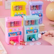 Máquina de venda automática de autoatendimento para simulação infantil com mini moedas