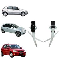 Máquina de Vidro Elétrico Dianteiro Celta 2/4Portas Cremalheira Regulador Sem Motor Ano 2000 a 2015