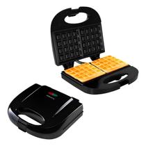 Máquina de Waffle Antiaderente Aroma Grill Elétrica Agratto 127/220V