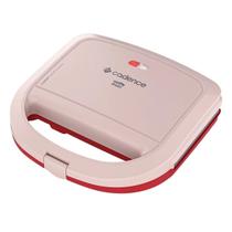 Máquina De Waffle Antiaderente Rosa Cadence Wafflezeira Sanduicheira Receitas Doces Salgadas Fazer Lanche