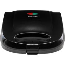 Máquina de Waffle Aroma 220V 750W Preto AWAF01-02 Agratto