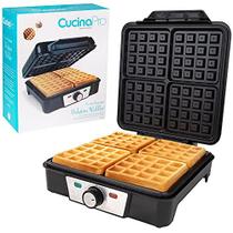 Máquina de waffle Belga CucinaPro - Capacidade 4 waffles