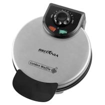 Máquina De Waffle Britânia Golden 850w Cinza - 127V - BRITANIA