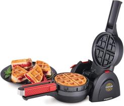 Máquina de Waffle com Recheio Prático e Versátil