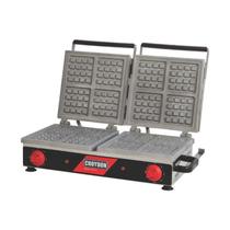 Máquina de Waffle Elétrica Belgian Dupla Croydon MWQD