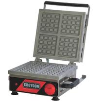 Máquina de Waffle Elétrica Croydon Quadrada Simples MWRD Máquina de Waffle Elétrica Croydon Quadrada Simples MWRD