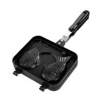 Máquina De Waffle Em Forma De Peixe Taiyaki, Panela De Ferro Para Sobremesas Quentes Japonesas, Máquina De Waffle Em Forma De Peixe Taiyaki, Panela De Ferro Para Sobremesas Quentes Japonesas,