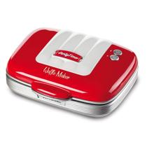 Maquina De Waffle Retrô Party Time Vermelha 220V 700W Ariete Maquina De Waffle Retrô Party Time Vermelha 220V 700W Ariete