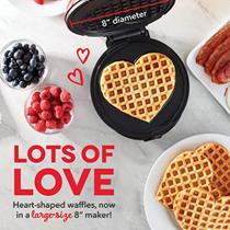 Máquina de Waffles 8in Express Mini com design compacto e rápido - Ideal para o café da manhã