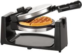 Máquina de Waffles Antiaderente com Controle de Douramento e Aço Inox