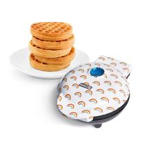 Máquina de waffles DASH DMW100RP Mini Maker 10 cm branca arco-íris