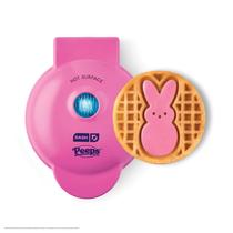 Máquina de waffles DASH PEEPS Bunny 10 cm Mini Pink