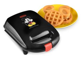 Máquina de Waffles Disney Mickey Mini - Preta - DCM-9