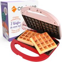 Máquina de Waffles Duet Cadence WAF200 Potência 750W Chapas Antiaderentes 127V