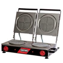 Máquina de Waffles Elétrica Dupla MWRD Croydon