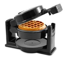 Máquina de waffles Elite Gourmet EWM460 antiaderente com 1,25 cm de espessura